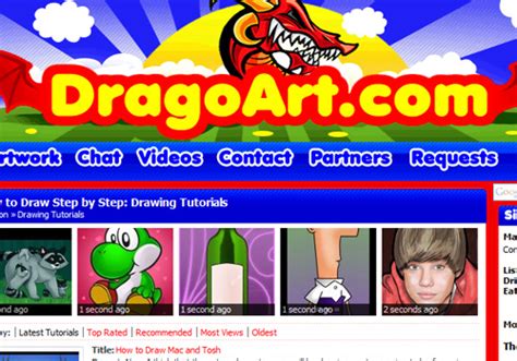 dragoart website.